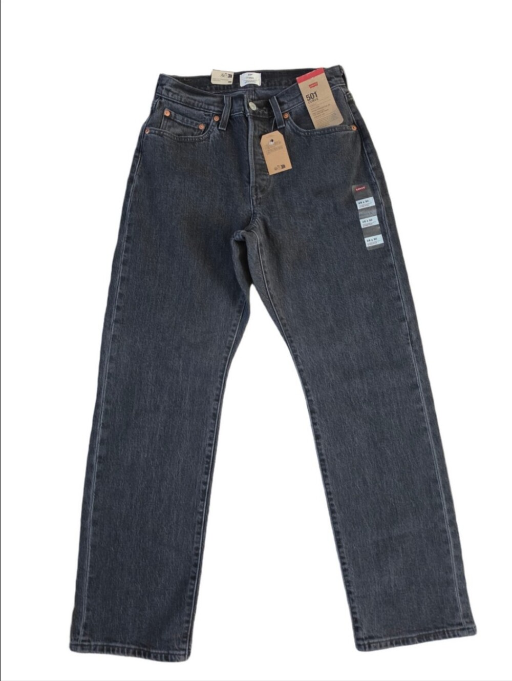 NWT Levi's 501 Curve High-Rise Straight-Leg Jeans, Size 28 × 30 - Picture 4 of 10